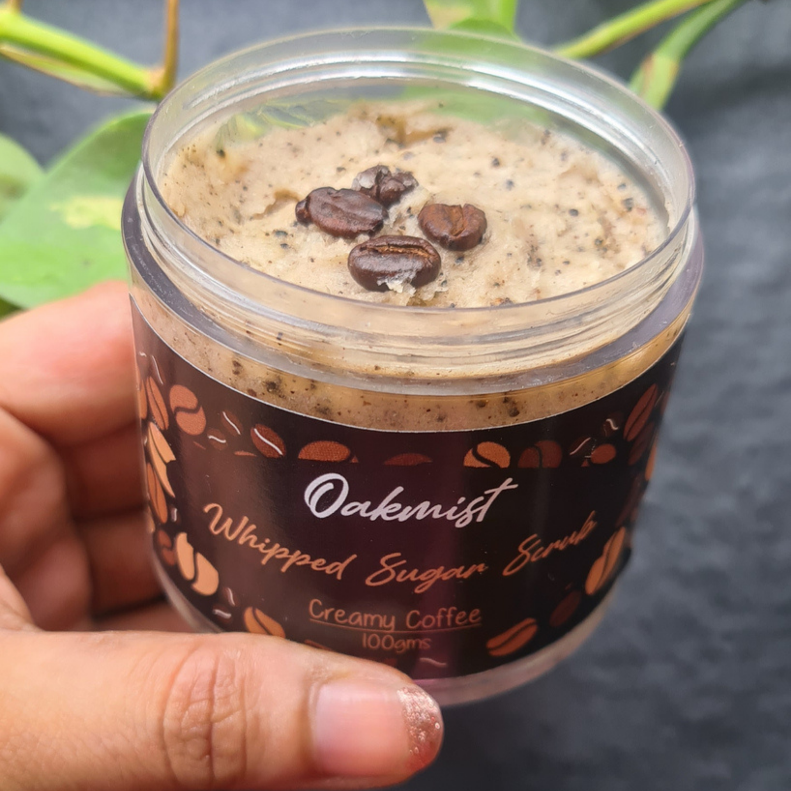 Oakmist Creamy Coffee Whipped Sugar Scrub (100g)